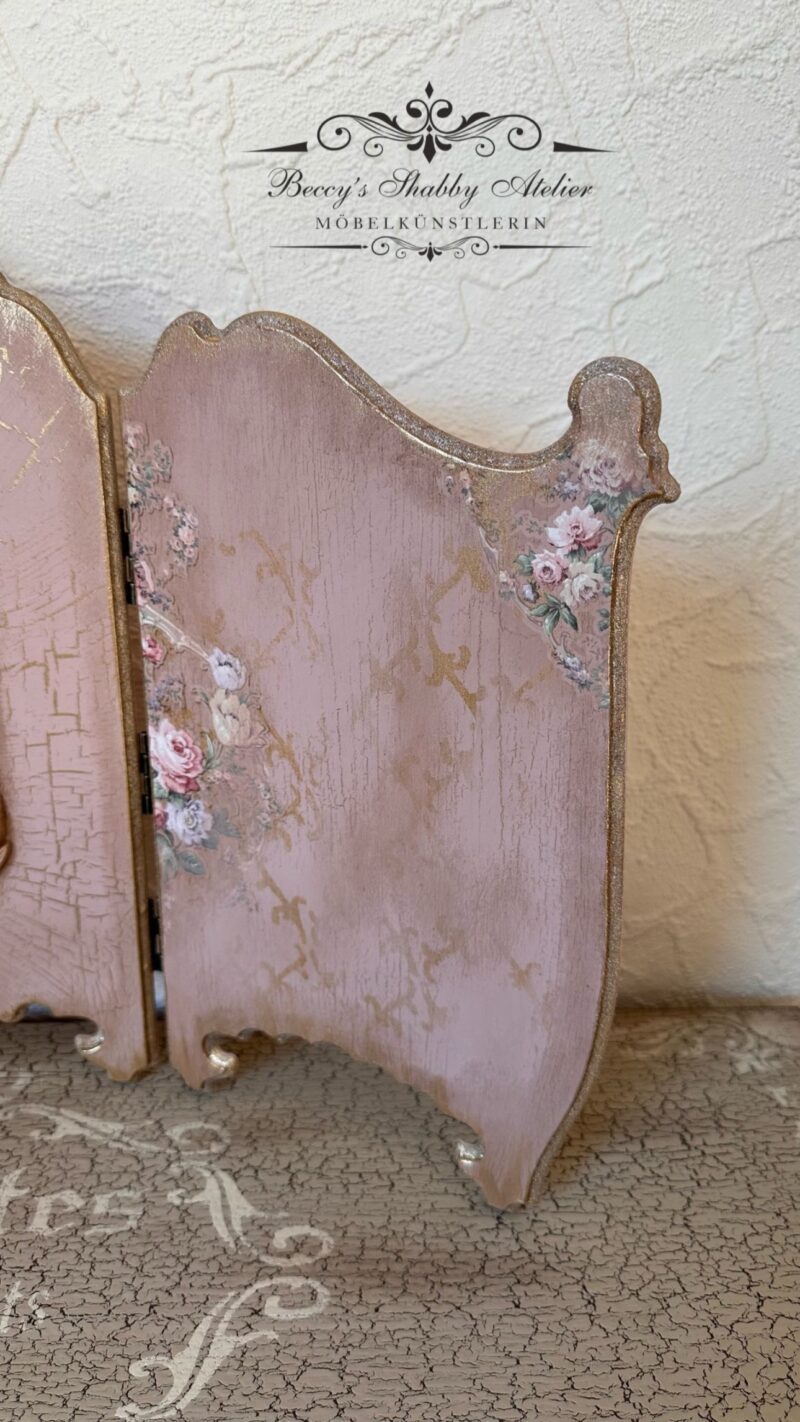 Bild Shabby chic, MDF Triptychon holzschild Brocante, Dekoration – Bild 7