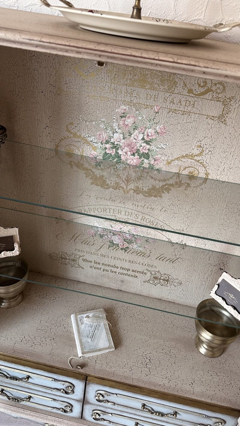 Chippendale Vitrine Les Roses – Bild 18