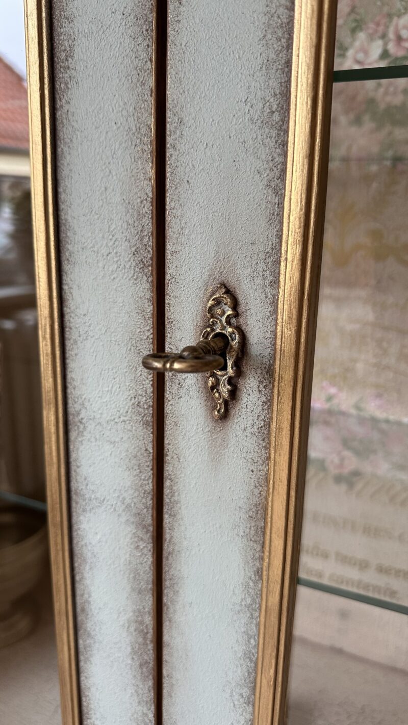 Chippendale Vitrine Les Roses – Bild 6