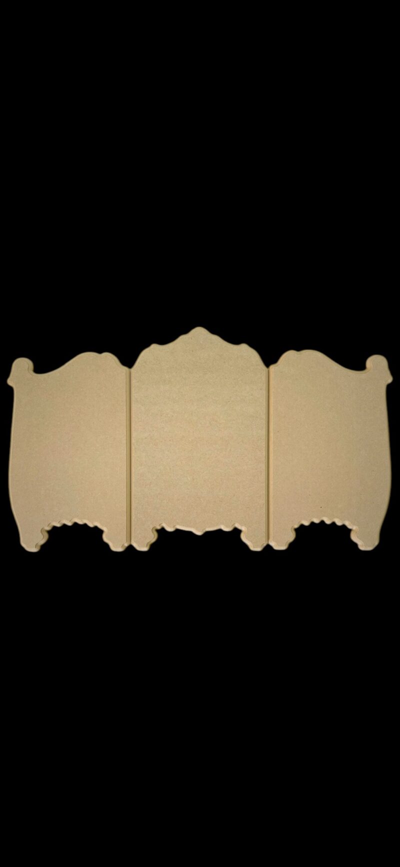 Bild Shabby chic, MDF Triptychon holzschild Brocante, Dekoration – Bild 3