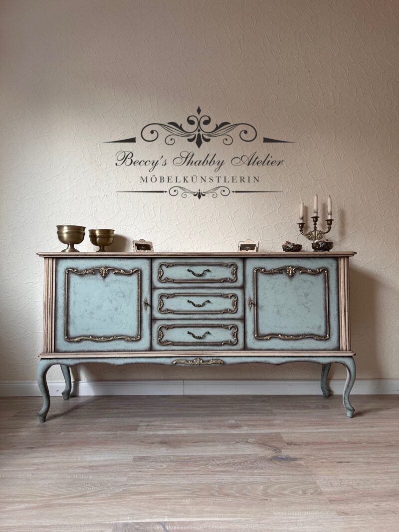 Chippendale Kommode Les Roses – Bild 19