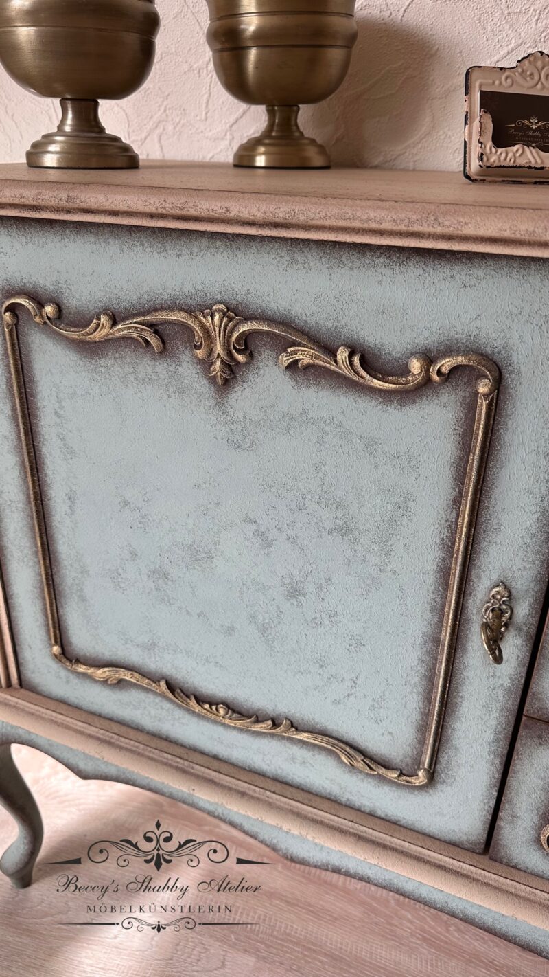 Chippendale Kommode Les Roses – Bild 9