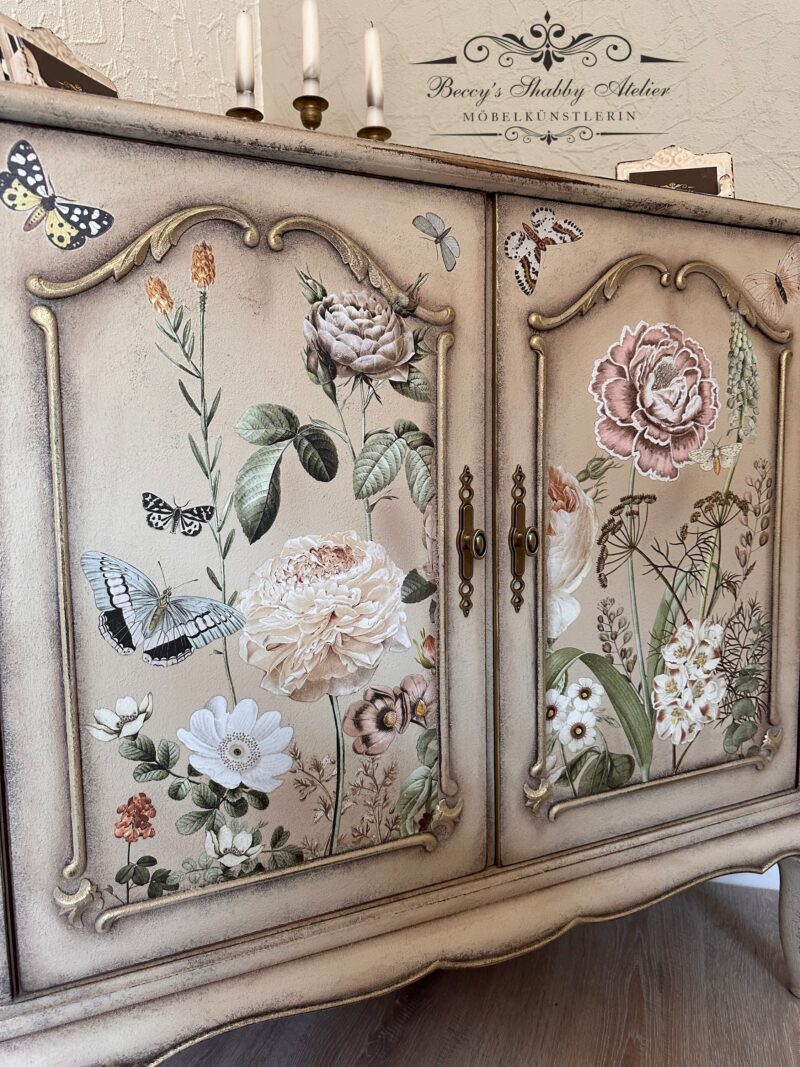 Chippendale Eckschrank All Flowers – Bild 5