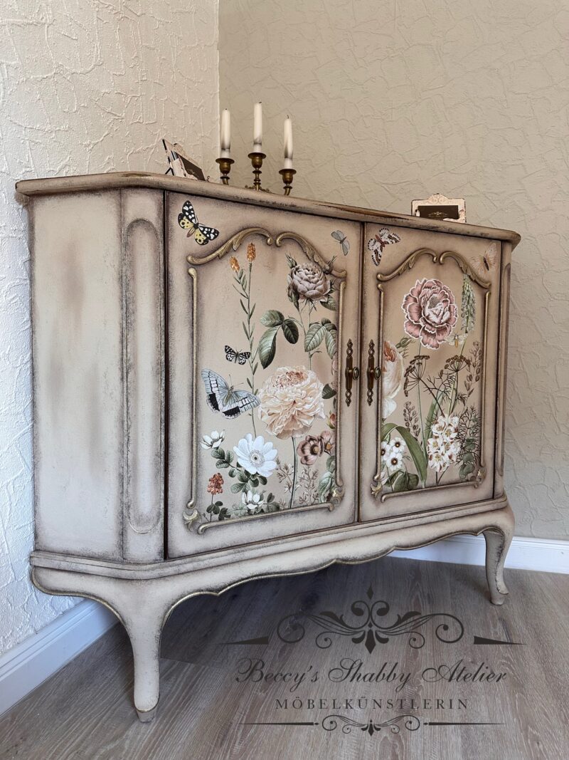 Chippendale Eckschrank All Flowers – Bild 3