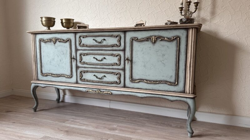 Chippendale Kommode Les Roses – Bild 23