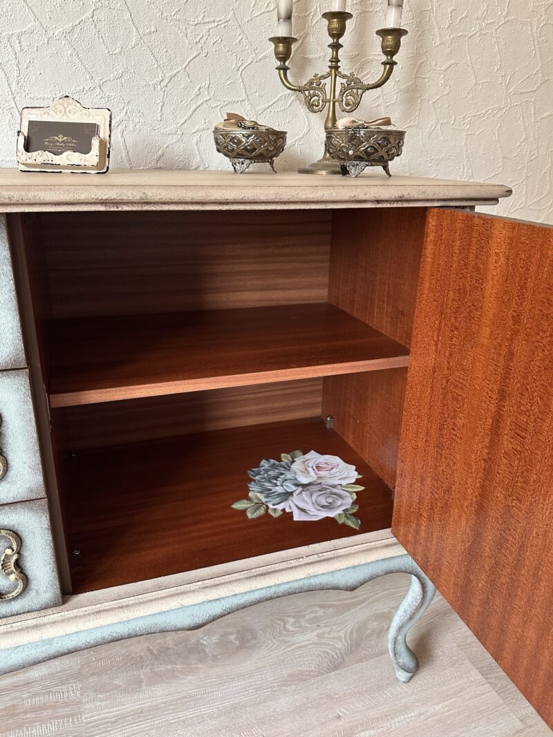 Chippendale Kommode Les Roses – Bild 14