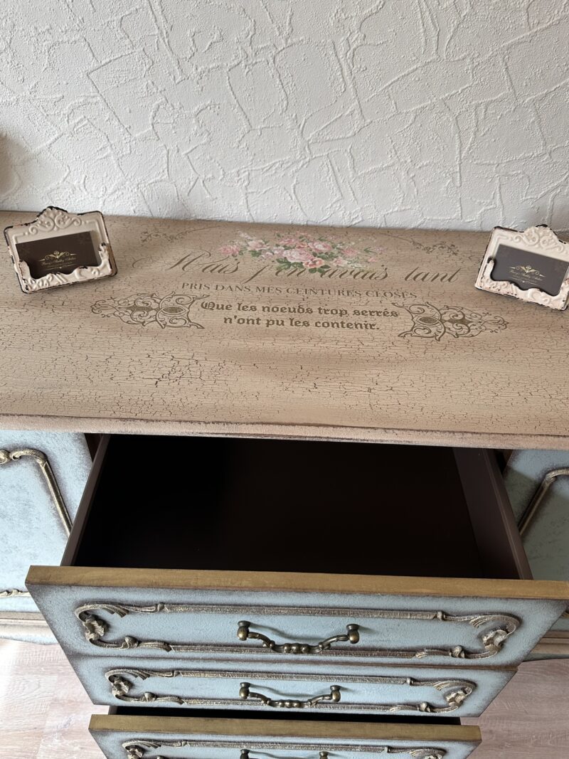 Chippendale Kommode Les Roses – Bild 20