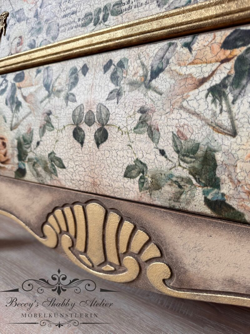 Zauberhafte Barockstil Kommode Garden Whimsy – Bild 7