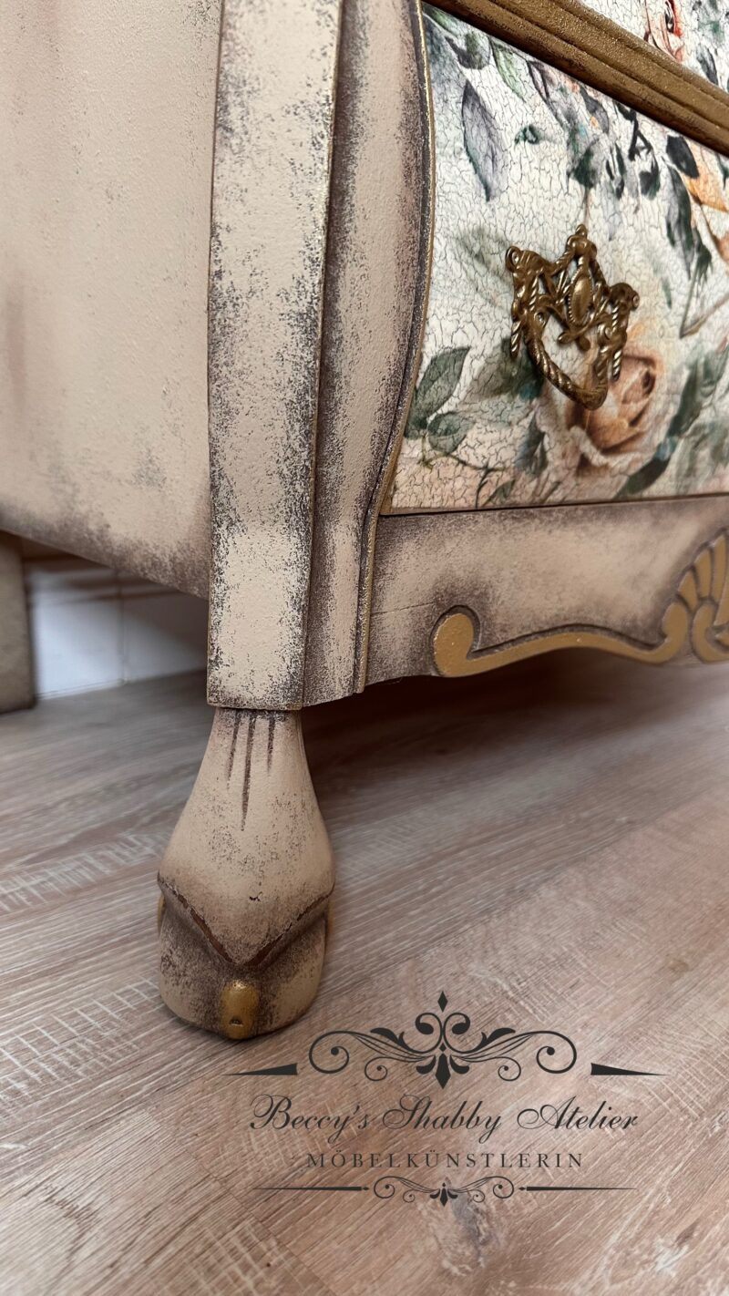 Zauberhafte Barockstil Kommode Garden Whimsy – Bild 9