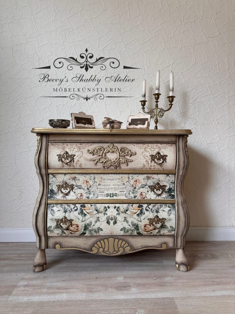 Zauberhafte Barockstil Kommode Garden Whimsy – Bild 3