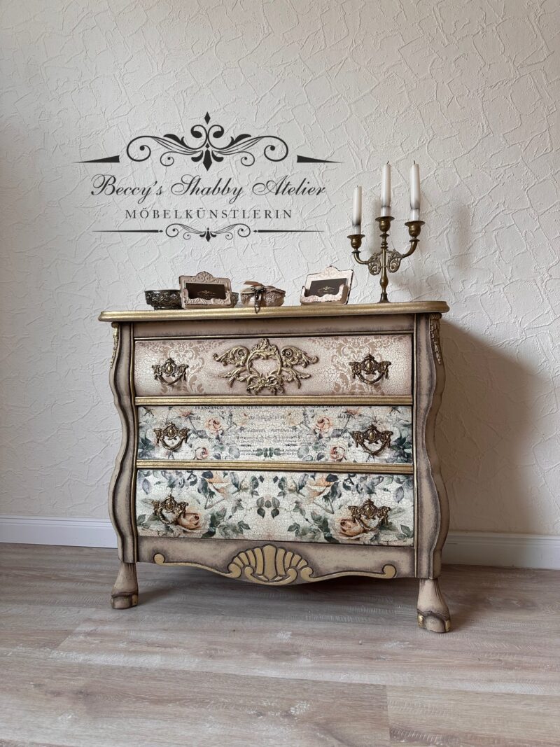 Zauberhafte Barockstil Kommode Garden Whimsy – Bild 16