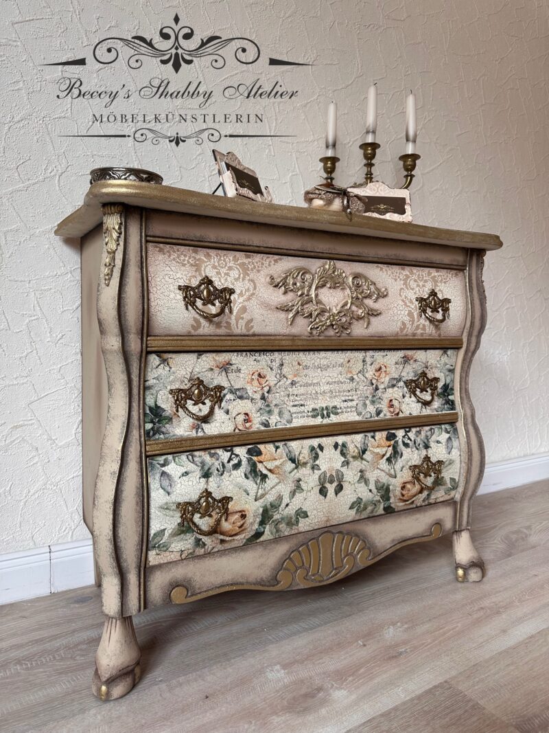 Zauberhafte Barockstil Kommode Garden Whimsy – Bild 8