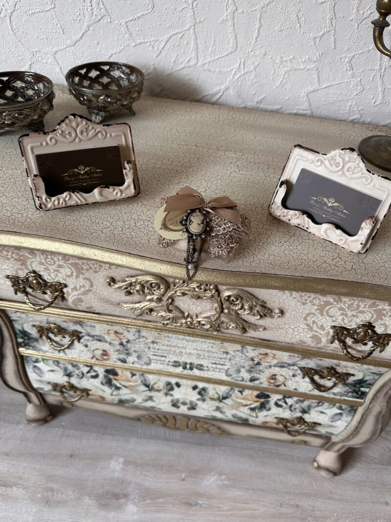Zauberhafte Barockstil Kommode Garden Whimsy – Bild 6