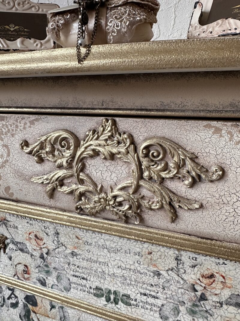 Zauberhafte Barockstil Kommode Garden Whimsy – Bild 15